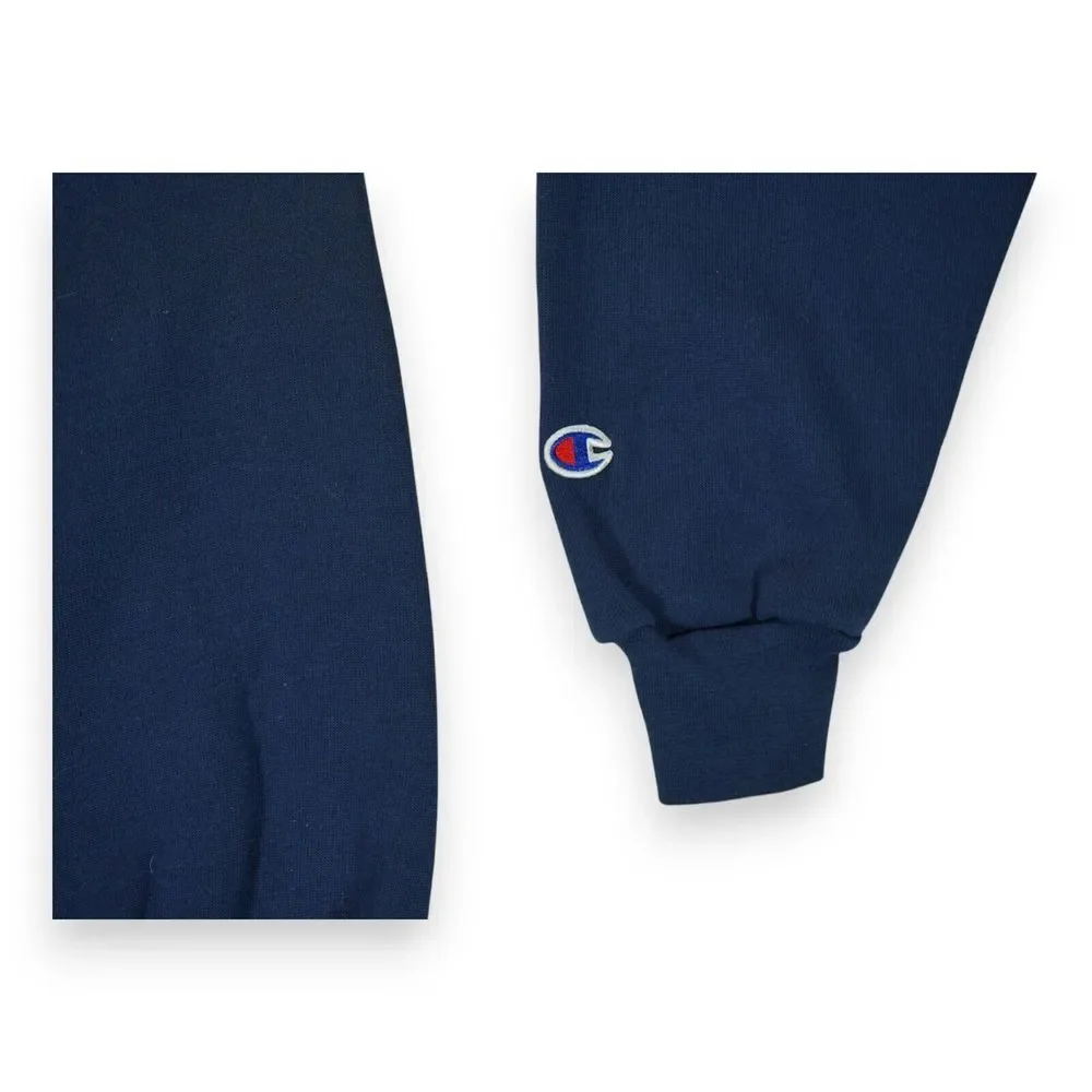 Vintage 90s NWOT Champion Sweatshirt Mens Size Large Blue Cotton‎ Blend